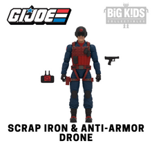 Load image into Gallery viewer, G.I. Joe - Scrap-Iron &amp; Anti-Armor Drone Classified Series 6&quot; Scale Action Figure 2-Pack
