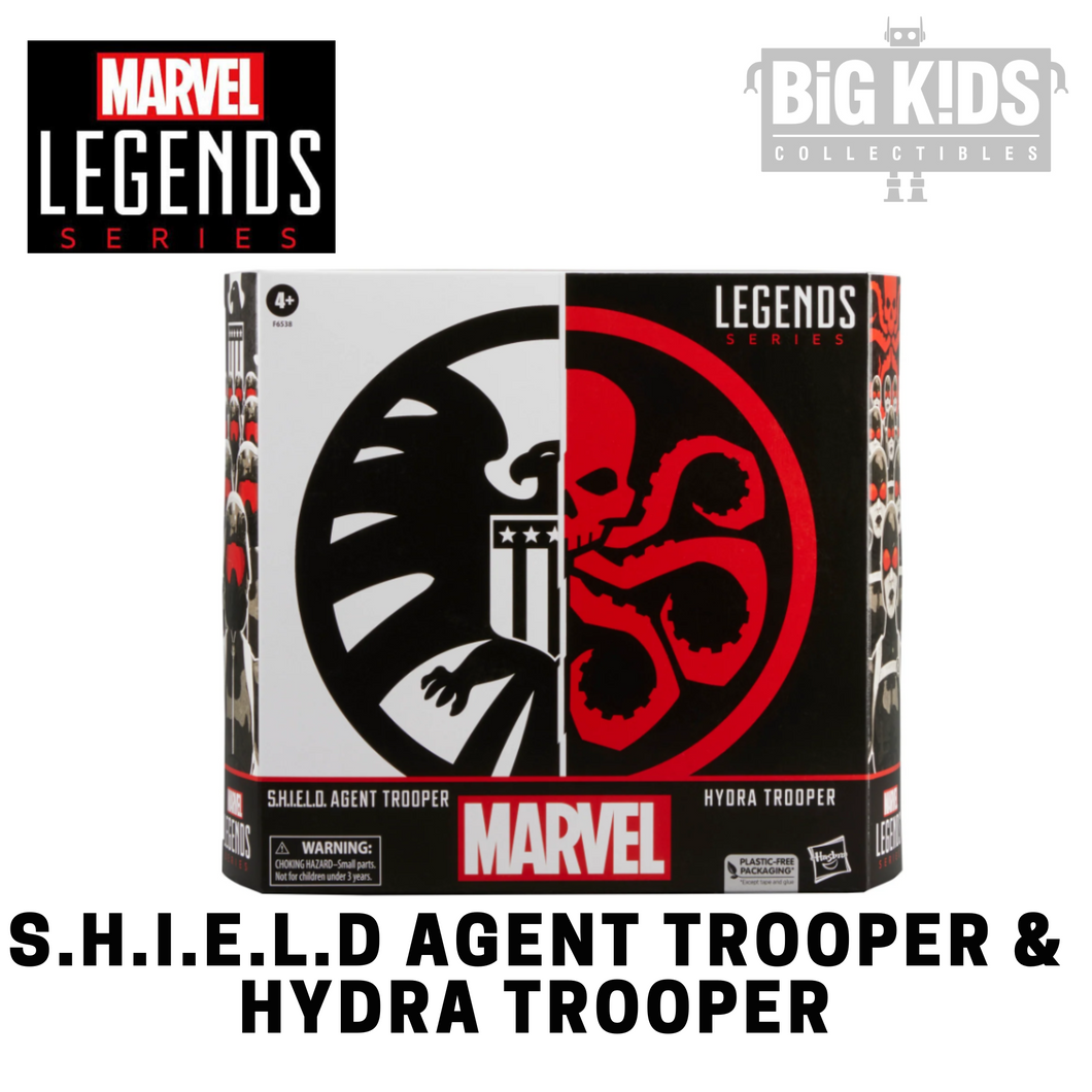 Marvel Legends S.H.I.E.L.D Agent Trooper and Hydra Trooper