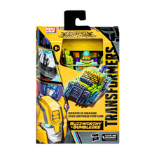 Load image into Gallery viewer, Transformers Buzzworthy Bumblebee RID 2000 UNIVERSE TOWLINE (Deluxe Class)
