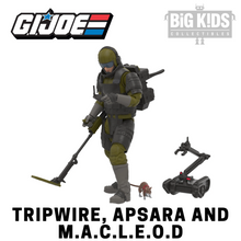 Load image into Gallery viewer, G.I. Joe Classified Series Tripwire, Apsara, &amp; M.A.C.L.E.O.D. (78)
