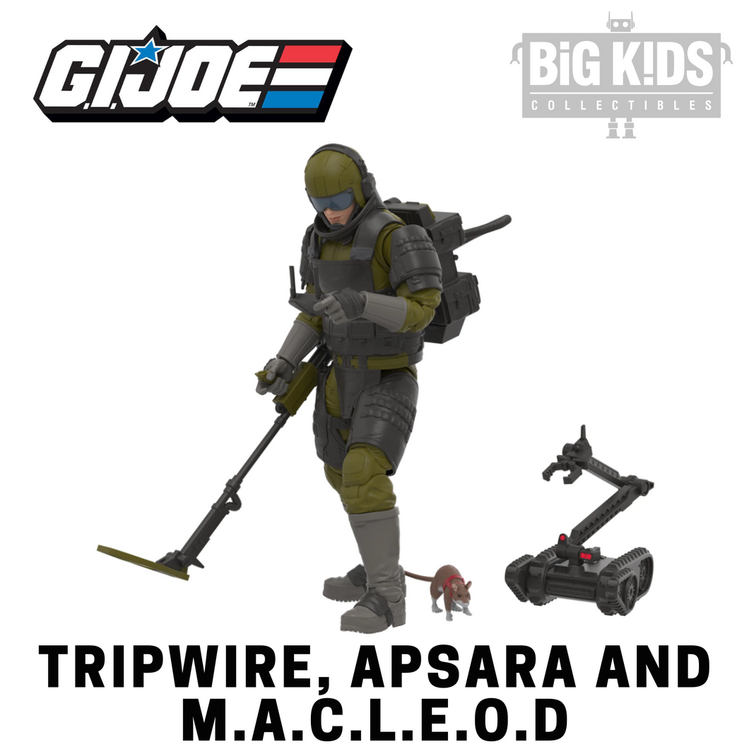 G.I. Joe Classified Series Tripwire, Apsara, & M.A.C.L.E.O.D. (78)