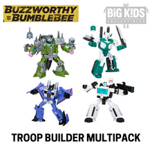 Load image into Gallery viewer, Transformers Buzzworthy Bumblebee TROOP BUILDER MULTIPLACK
