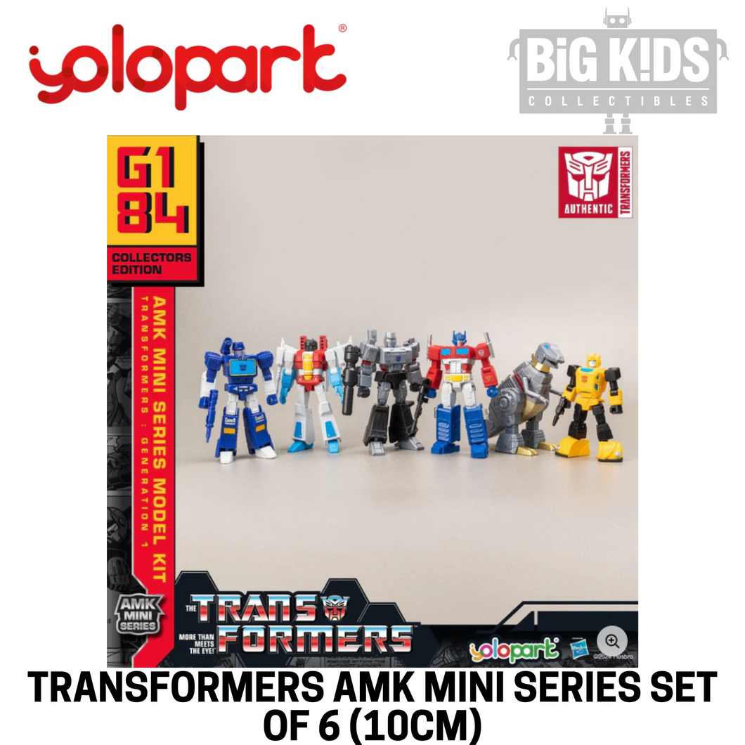 Yolopark Transformers Generation One AMK Mini Series (set of 6)