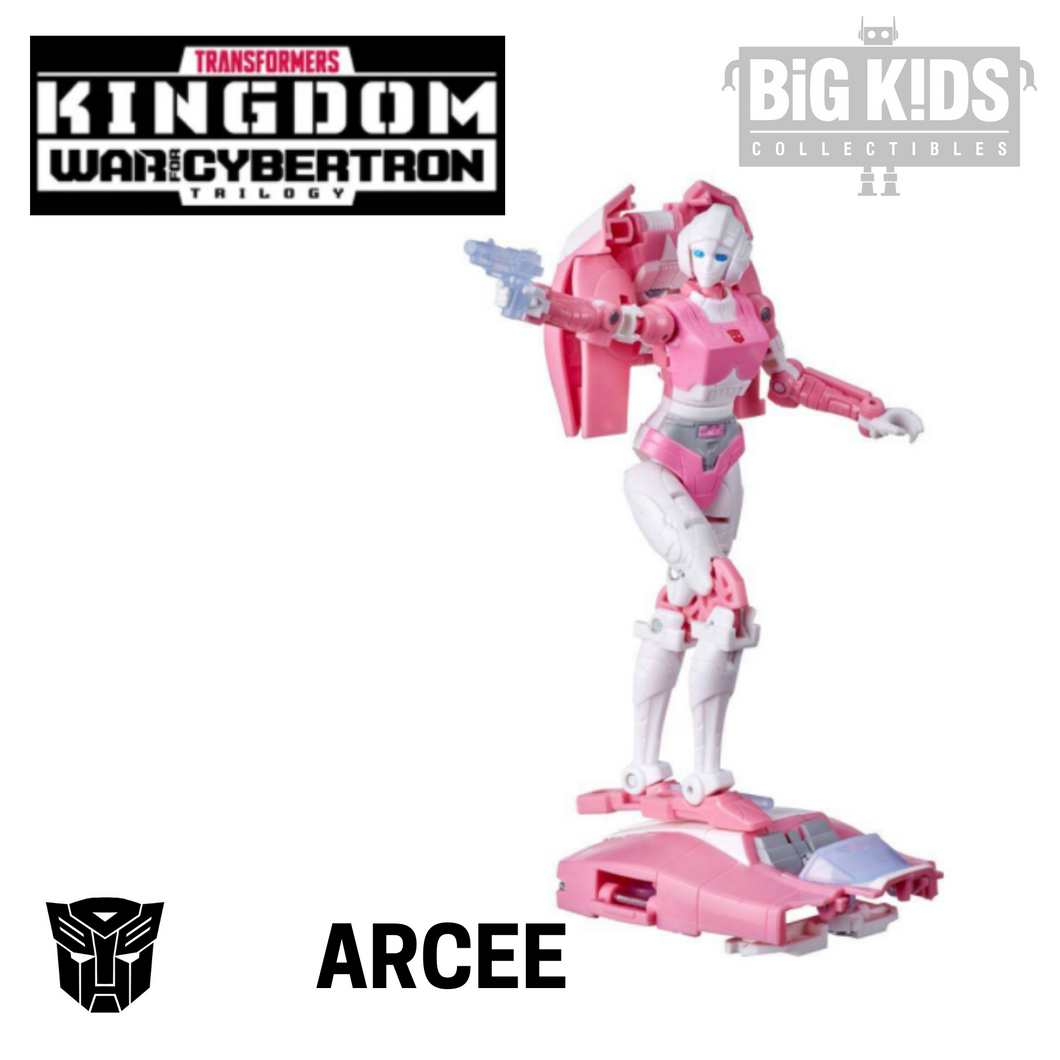 Transformers Kingdom War for Cybertron ARCEE (Deluxe Class)