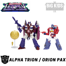 Load image into Gallery viewer, Transformers Generations Legacy A Hero is Born 2-Pack (Alpha Trion and Orion Pax)
