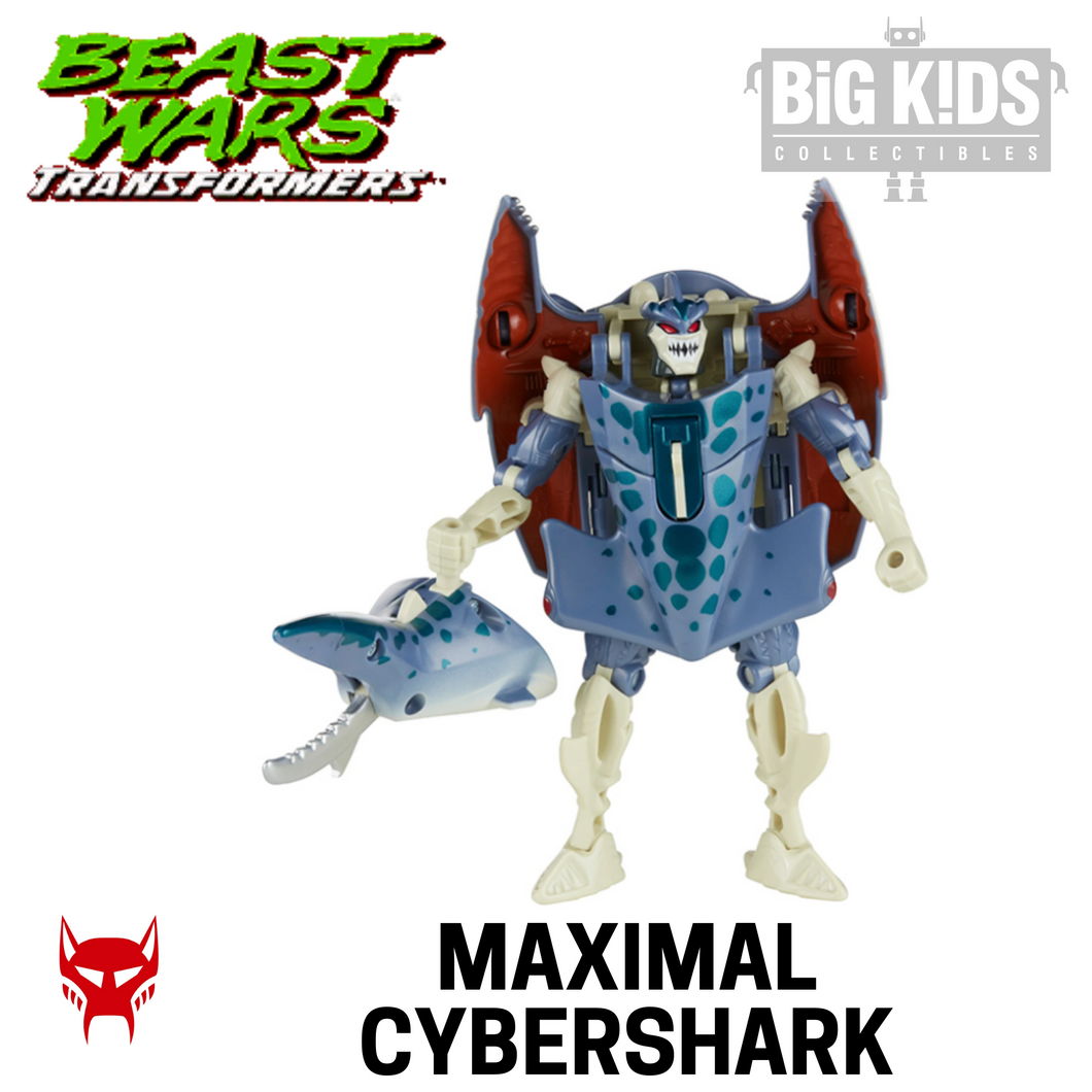 Transformers Beast Wars Vintage Reissue Maximal CYBERSHARK