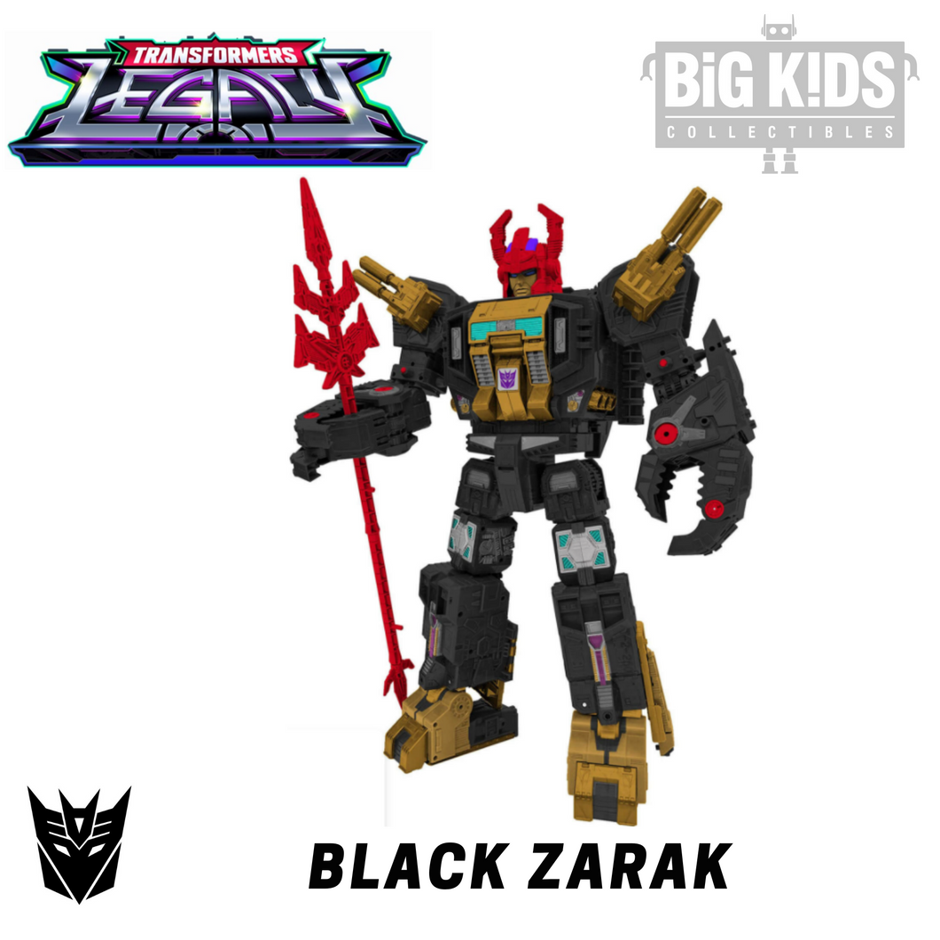 Transformers Generations Selects Legacy BLACK ZARAK (Titans Class)