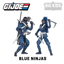 Load image into Gallery viewer, G.I. Joe Classified Series BLUE NINJAS 6&#39; Action Figures
