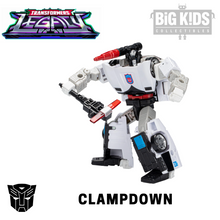 Load image into Gallery viewer, Transformers Velocitron Speedia 500 Collection CLAMPDOWN (Deluxe Class)
