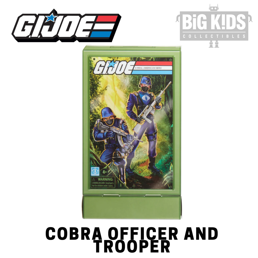 G.I. Joe Retro Collection COBRA OFFICER & COBRA TROOPER 2-Pack