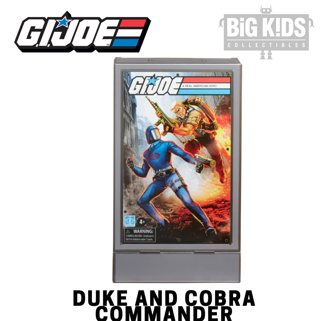 G.I. Joe Retro Collection DUKE and COBRA COMMANDER Pack (3.75