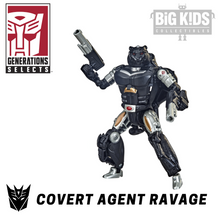 Load image into Gallery viewer, Transformers Generations War for Cybertron COVERT AGENT RAVAGE (Pulse Con 2021 Exclusive)
