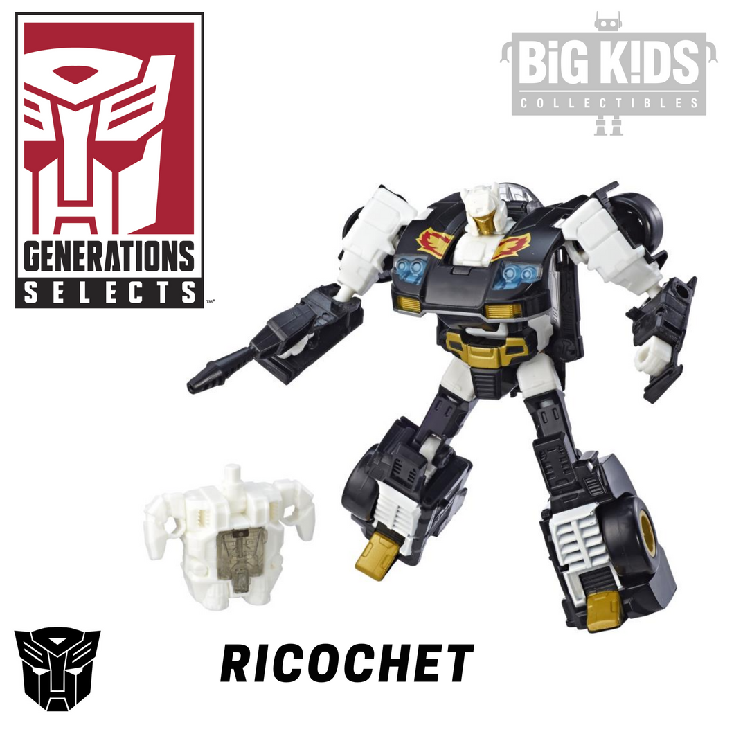 Transformers Generations Selects RICOCHET (Deluxe Class)