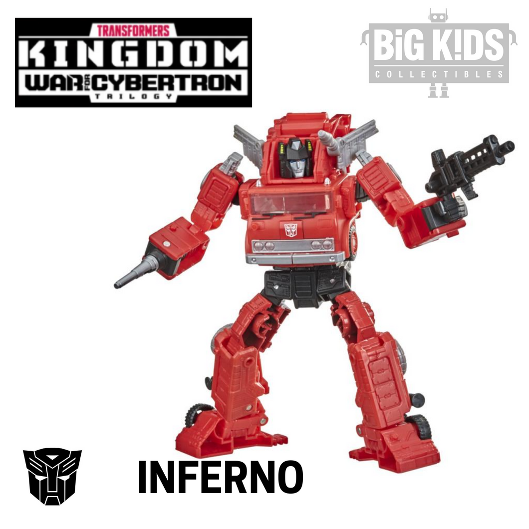 Transformers Kingdom War for Cyberton INFERNO (Voyager Class)