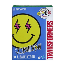 Load image into Gallery viewer, Transformers Collaborative J Balvin - J BALVINTRON (Soundwave with Energia Buzzsaw and Vibras Stripes)
