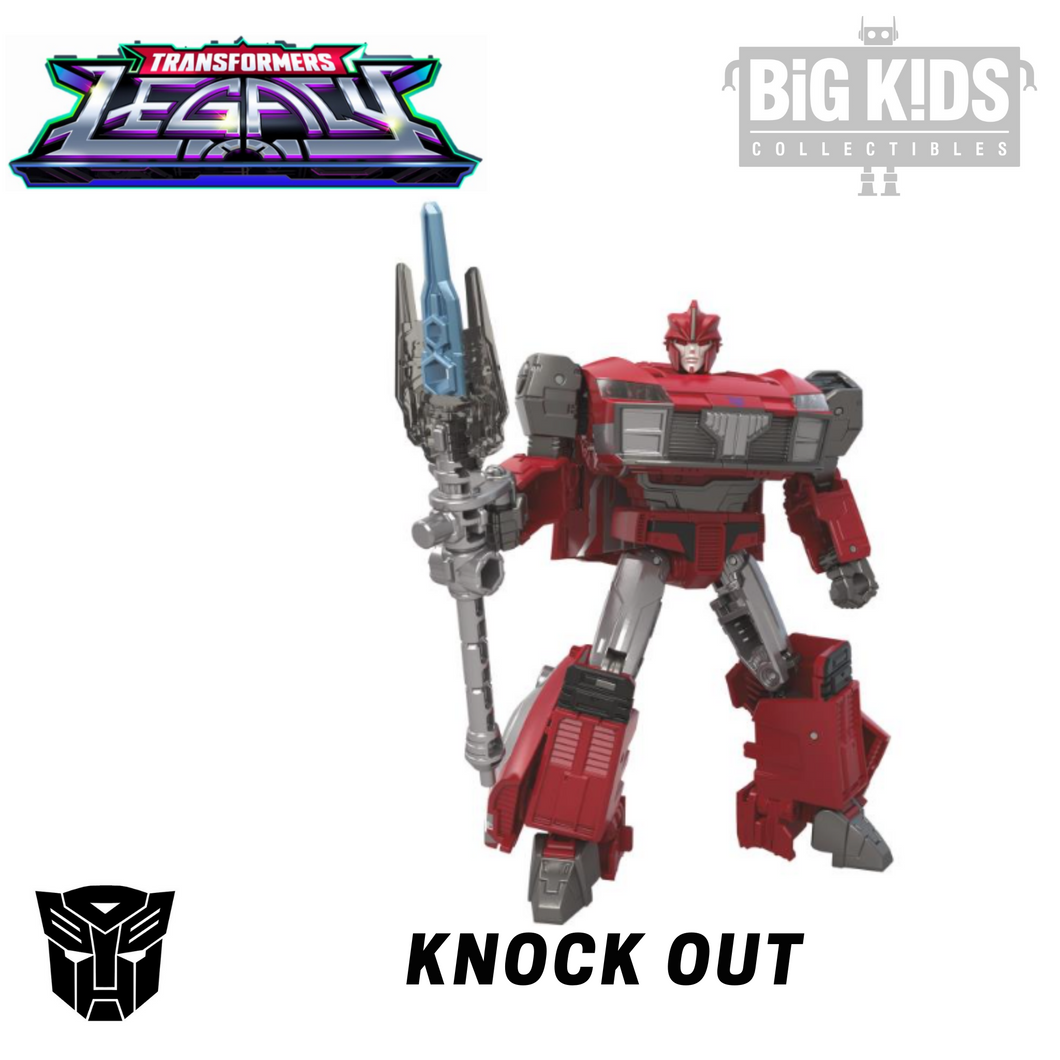 Transformers Legacy Knock-Out Deluxe Prime Universe action figure