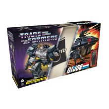 Load image into Gallery viewer, Transformers x G.I. Joe Megatron H.I.S.S. Tank &amp; Baroness
