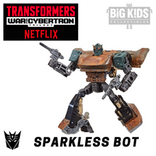 Load image into Gallery viewer, Transformers Netflix War for Cybertron SPARKLESS BOT (Deluxe Class)
