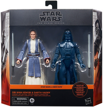 Load image into Gallery viewer, Star Wars Black Series OBI-WAN KENOBI and DARTH VADER (Concept Art Edition)
