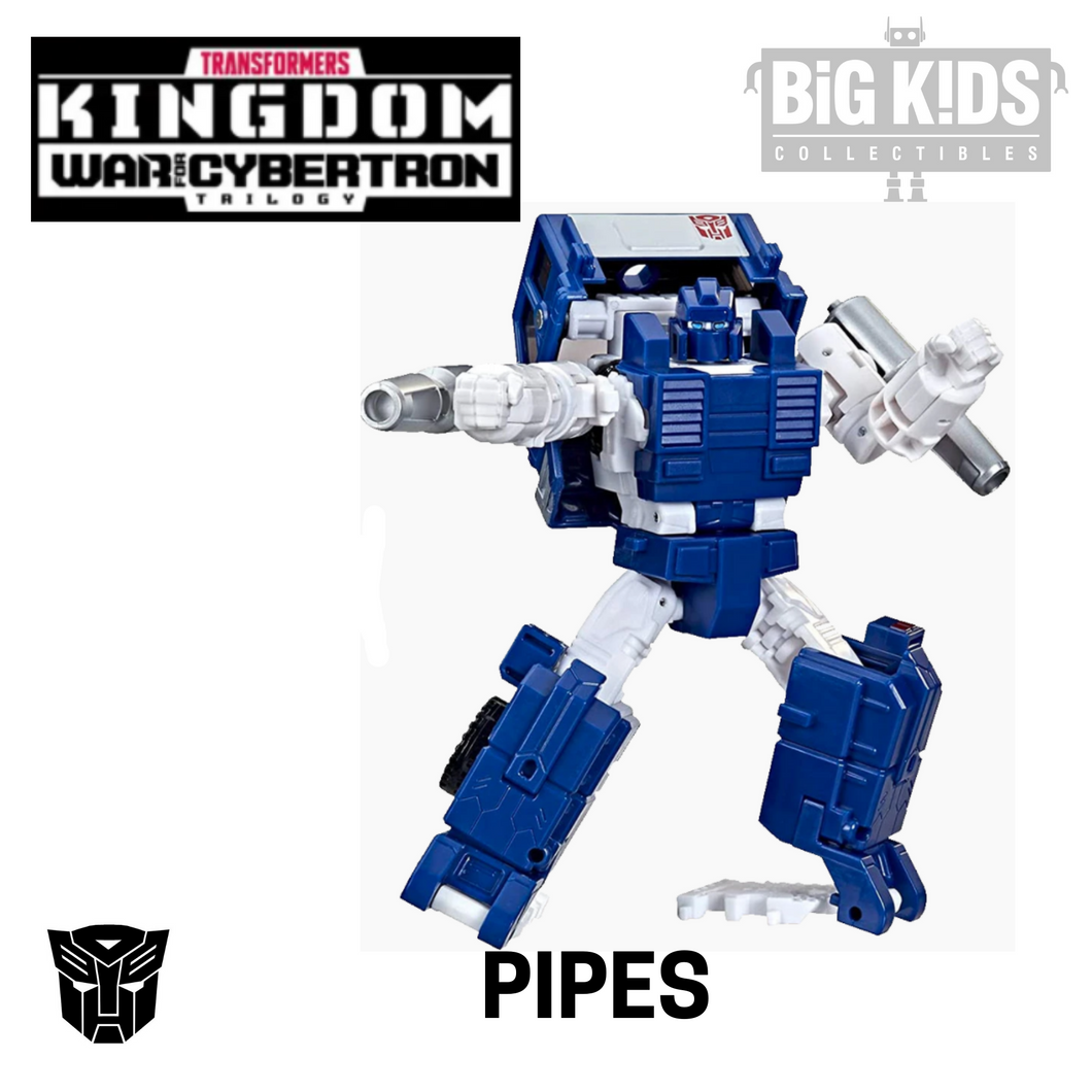 Transformers Kingdom War for Cybertron PIPES (Deluxe Class)