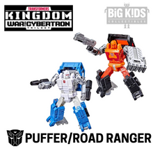 Load image into Gallery viewer, Transformers Generations WFC Golden Disk Collection Autobot Puffer and Autobot Road Ranger (Chapter 1)
