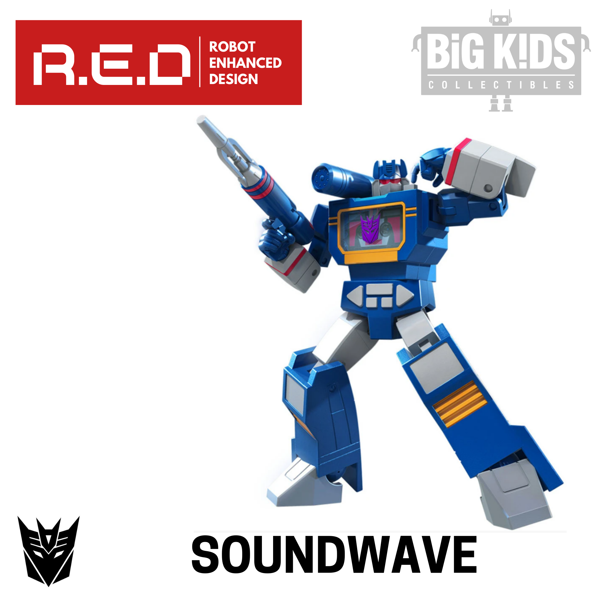 Transformers Series SOUNDWAVE