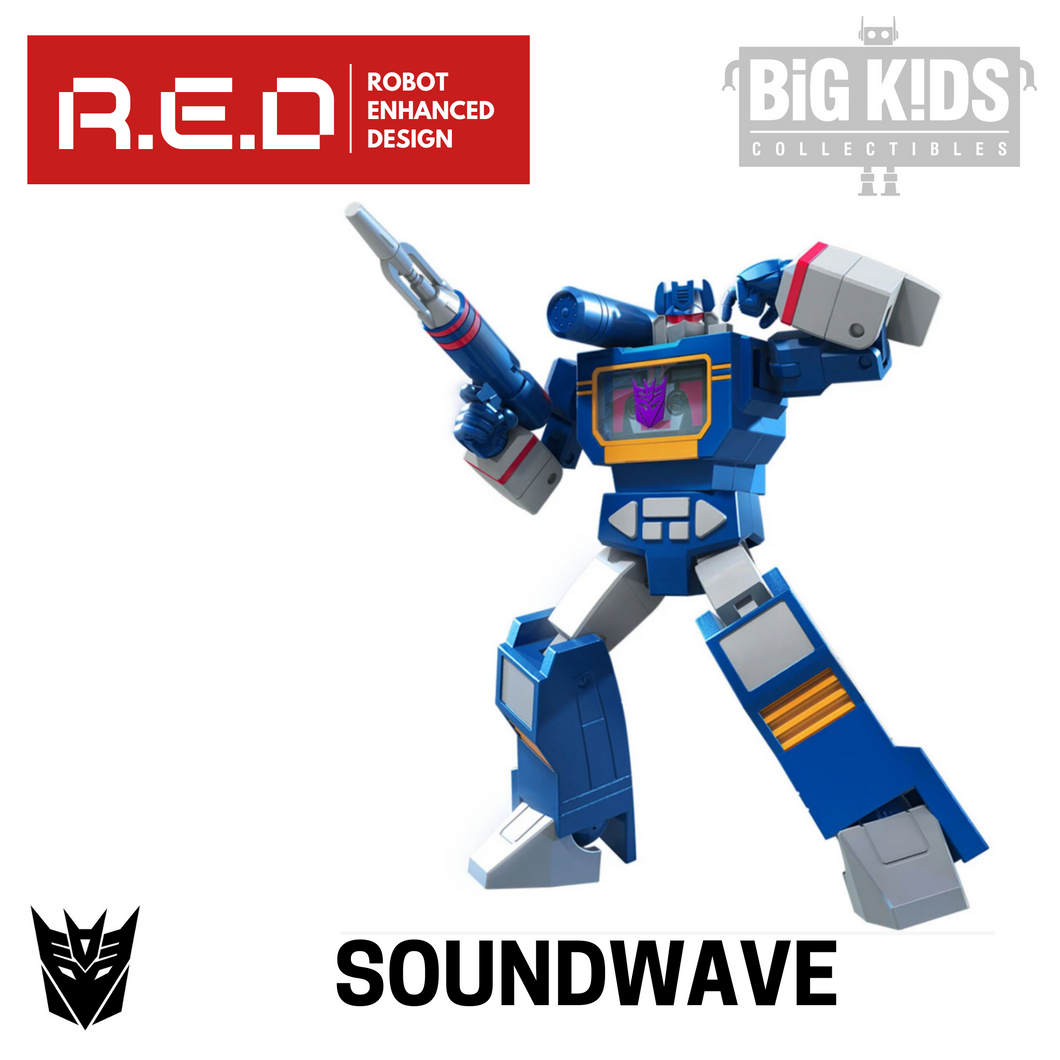 Transformers R.E.D Series SOUNDWAVE