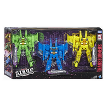 Load image into Gallery viewer, Transformers Siege War for Cybertron Rainmakers Seekers 3 Pack (Acid Nova, Ion Nova and Storm Nova)
