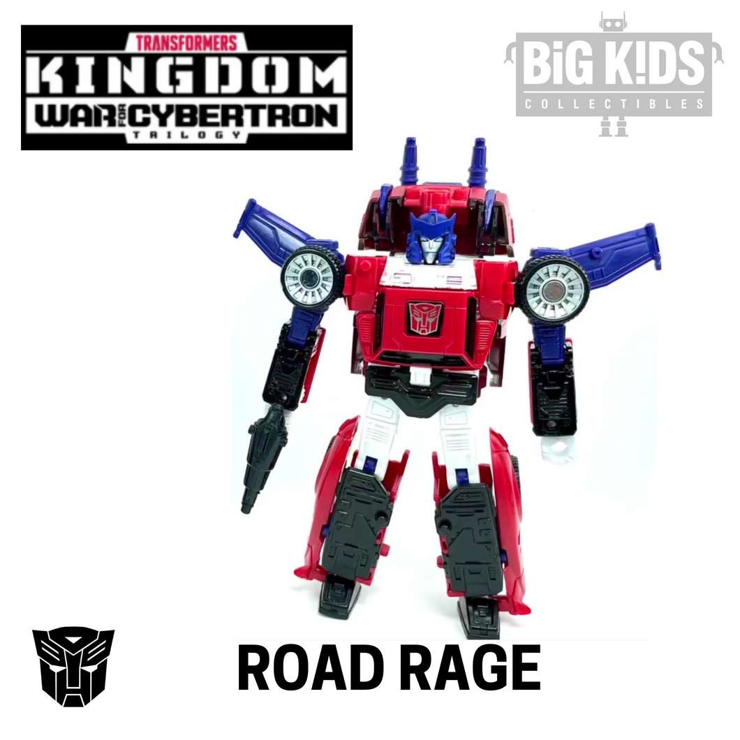 Transformers Kingdom ROAD RAGE (Deluxe Class)