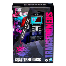 Load image into Gallery viewer, Transformers Shattered Glass Collection Autobot BLASTER and REWIND
