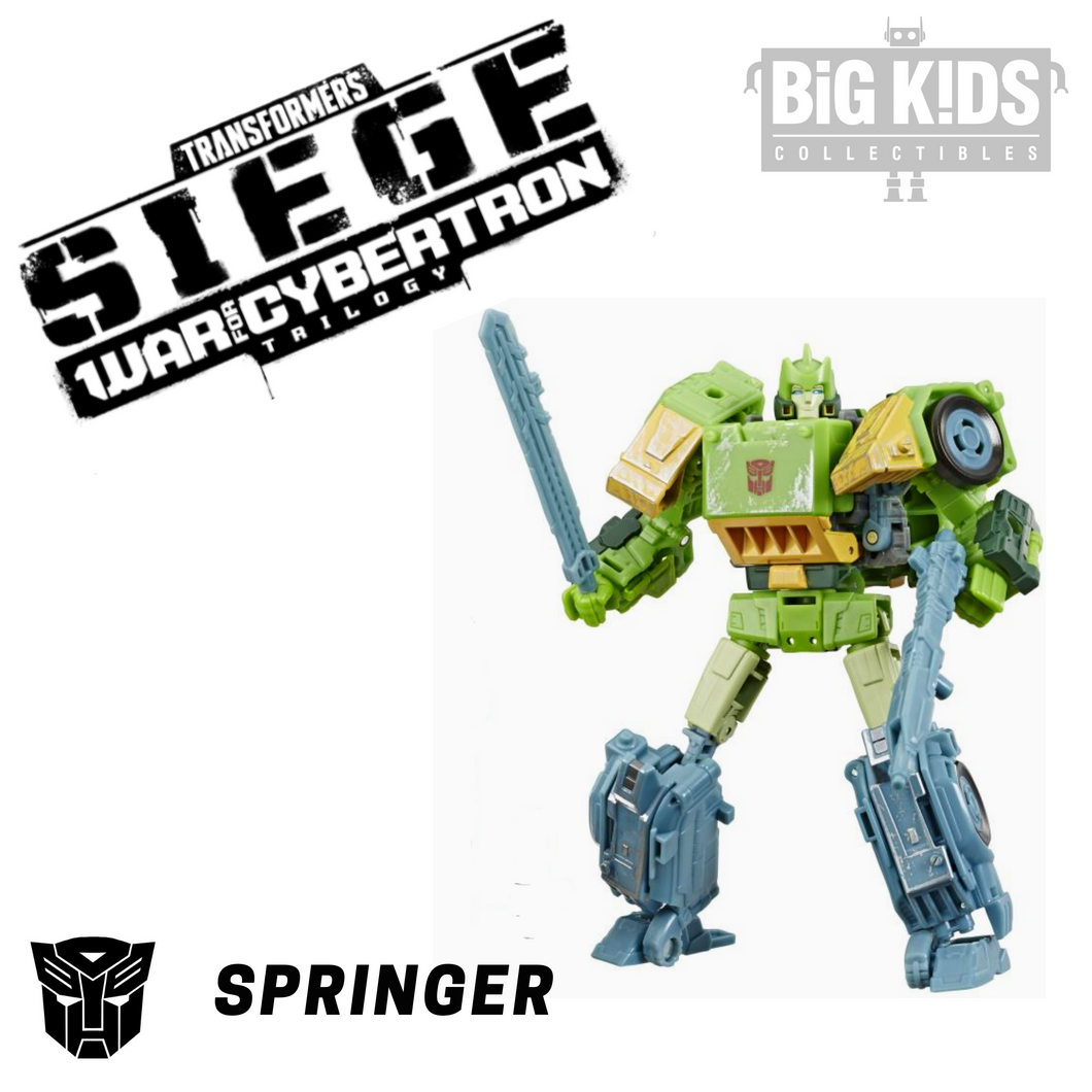 Transformers Siege War For Cybertron SPRINGER (Voyager Class)