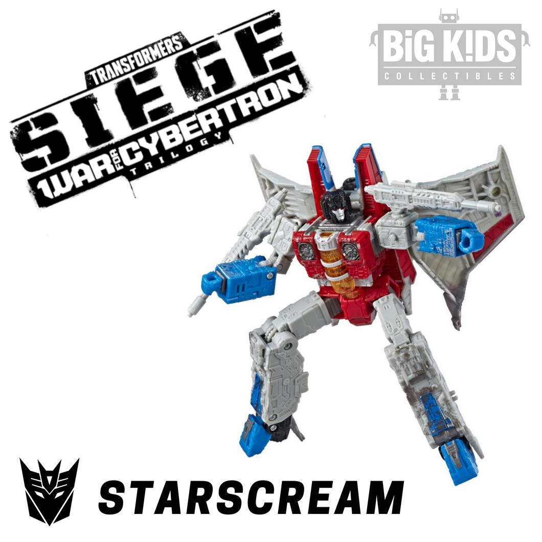 Transformers siege discount starscream