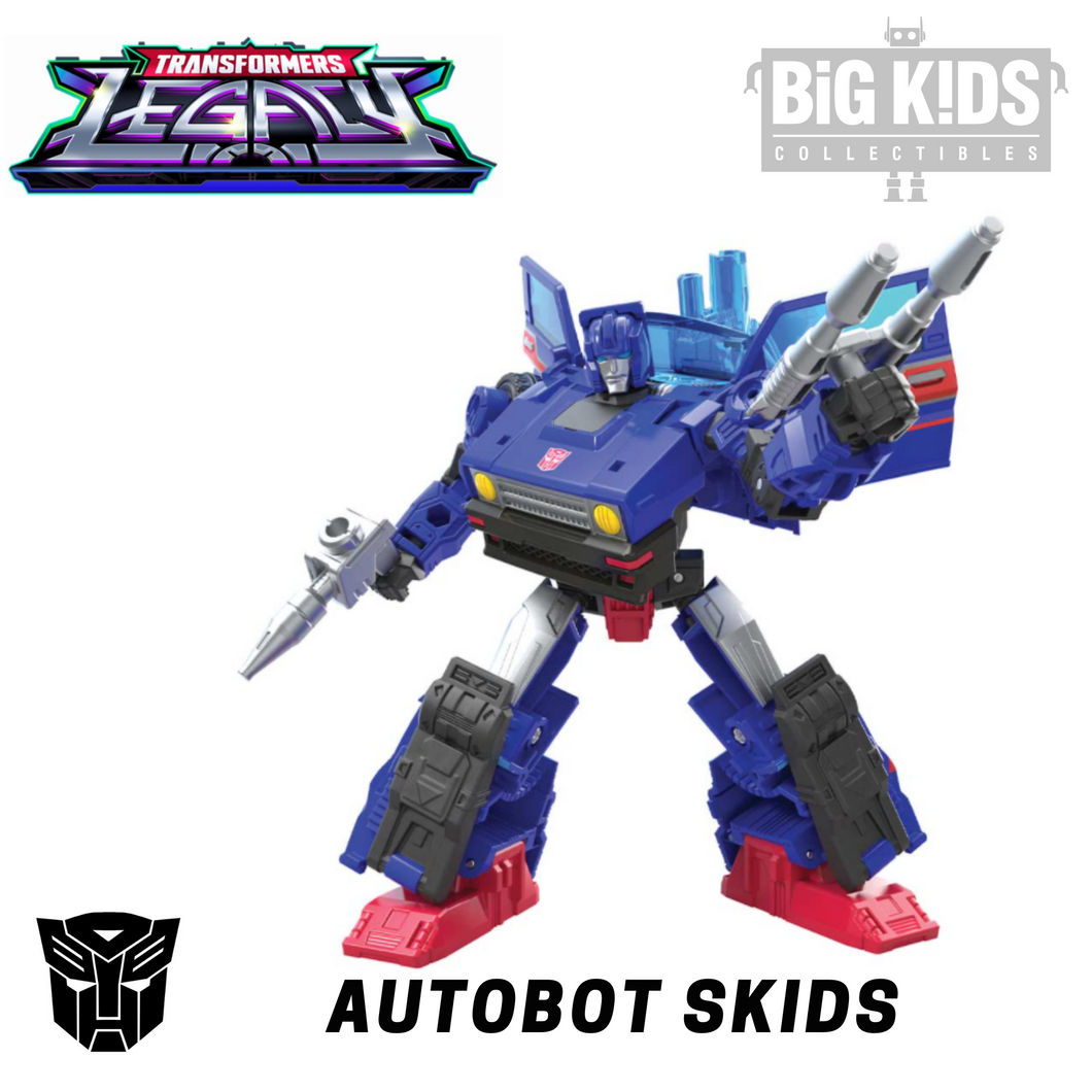 Transformers Legacy Autobot SKIDS (Deluxe Class)