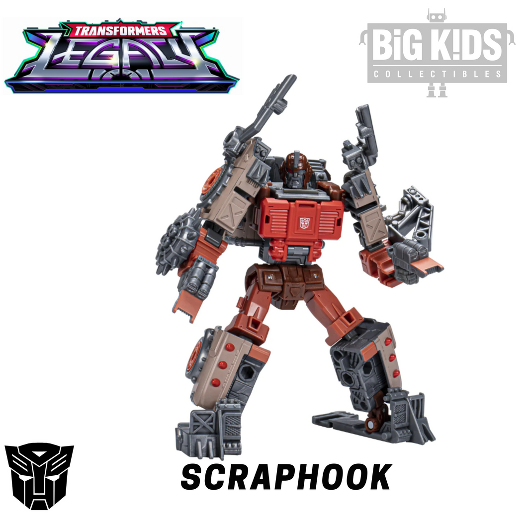 Transformers Legacy Evolution SCRAPHOOK (Deluxe Class)