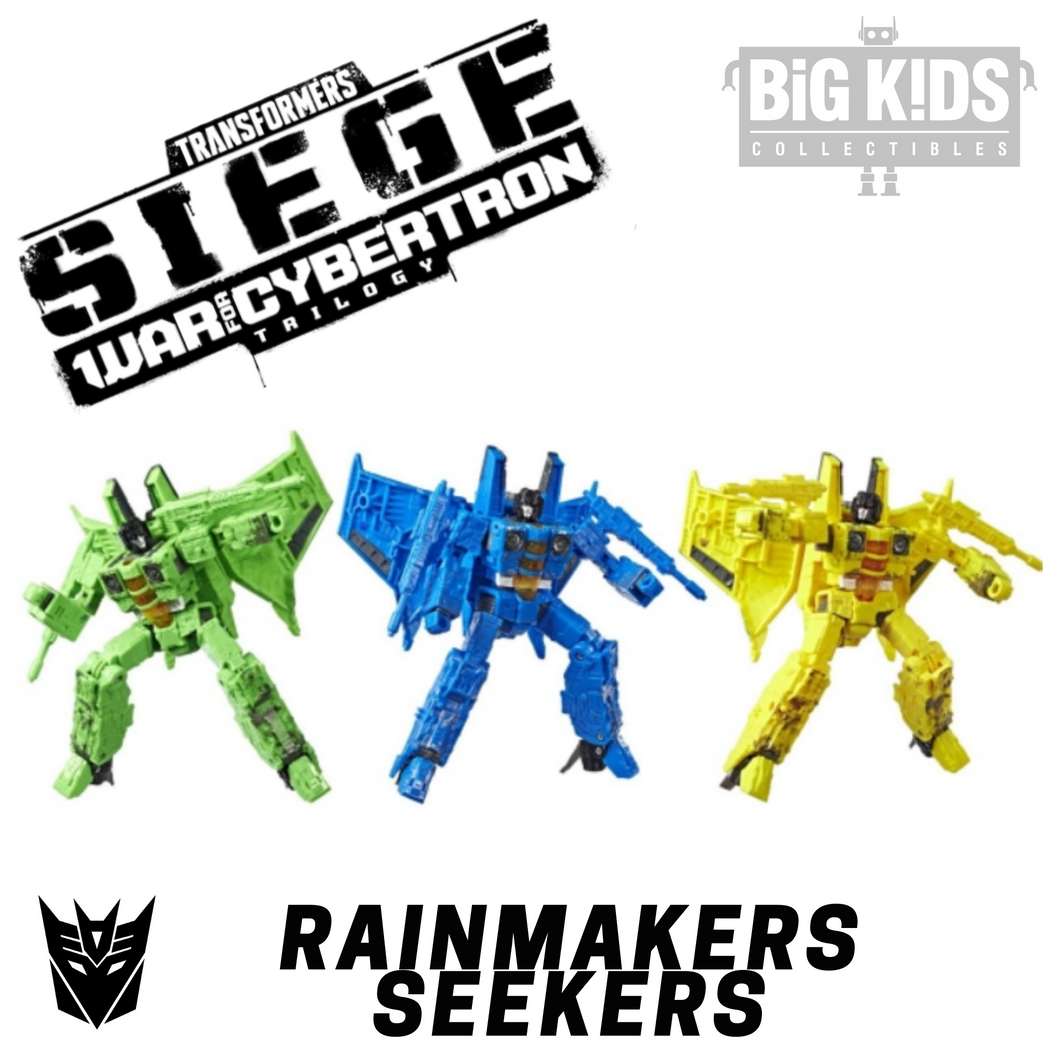 Transformers siege war for cybertron seekers action figure discount 3pk