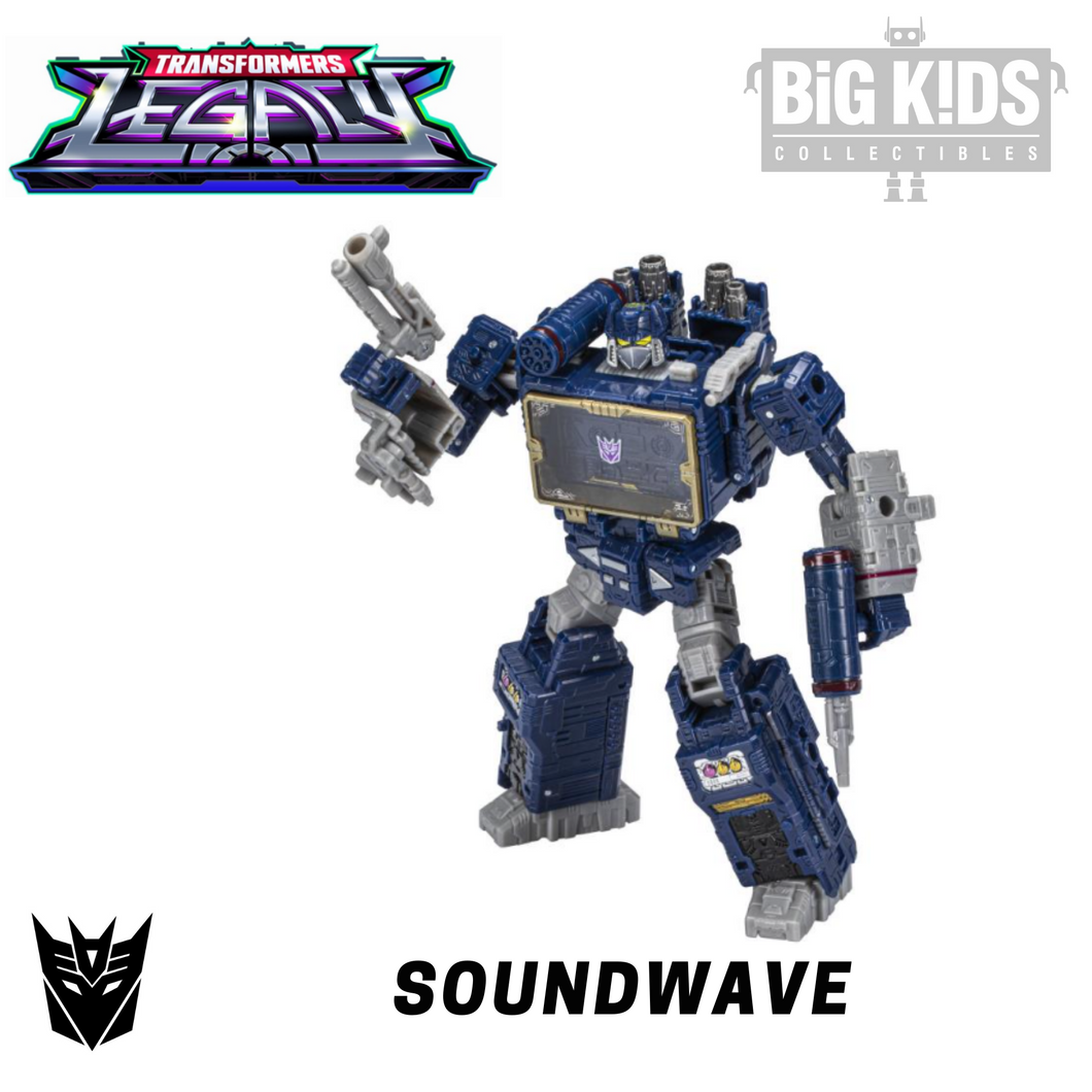 Transformers Legacy SOUNDWAVE (Voyager Class)