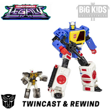 Load image into Gallery viewer, Transformers Legacy Evolution TWINCAST and REWIND (Voyager Class)
