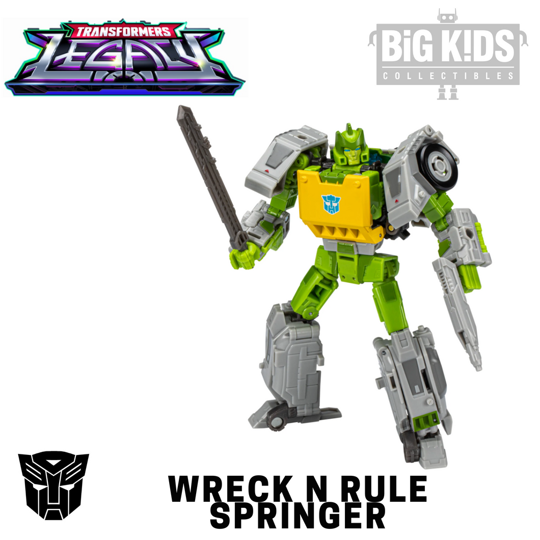 Treansformers Legacy Wreck N Rule Collection AUTOBOT SPRINGER