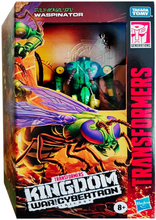 Load image into Gallery viewer, Transformers Kingdom War For Cybertron WASPINATOR (Deluxe Class)
